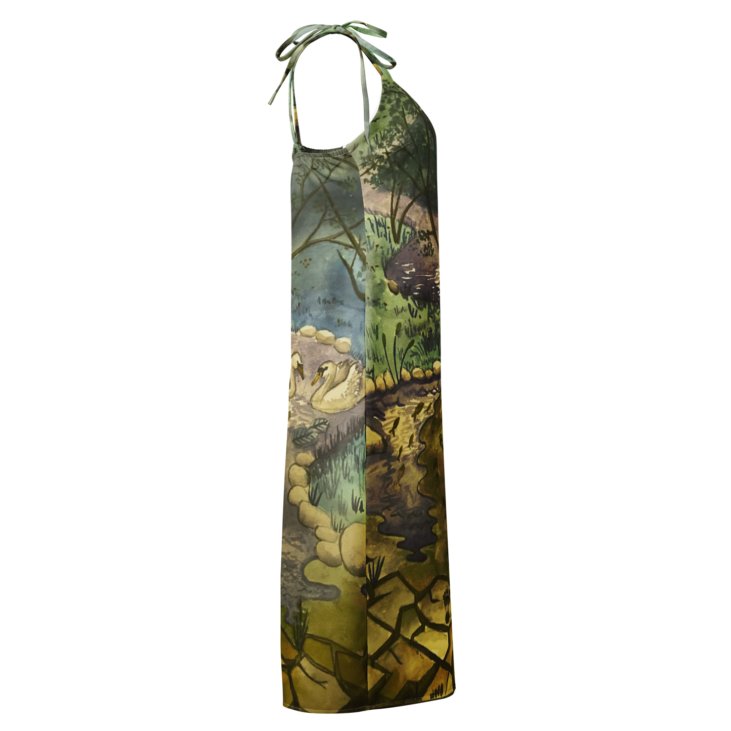 Vestido - estampado obra de arte