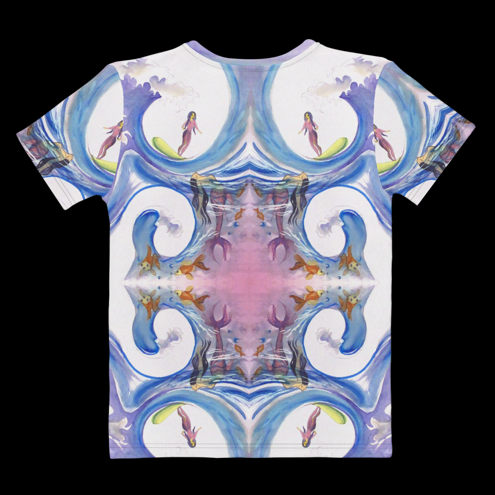 Camiseta para mujer - bajo el mar