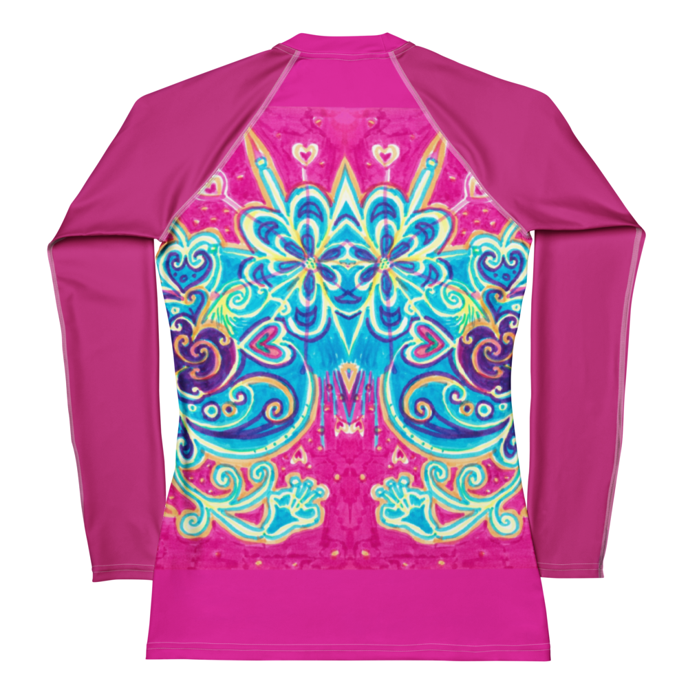 Camiseta de manga larga - flores